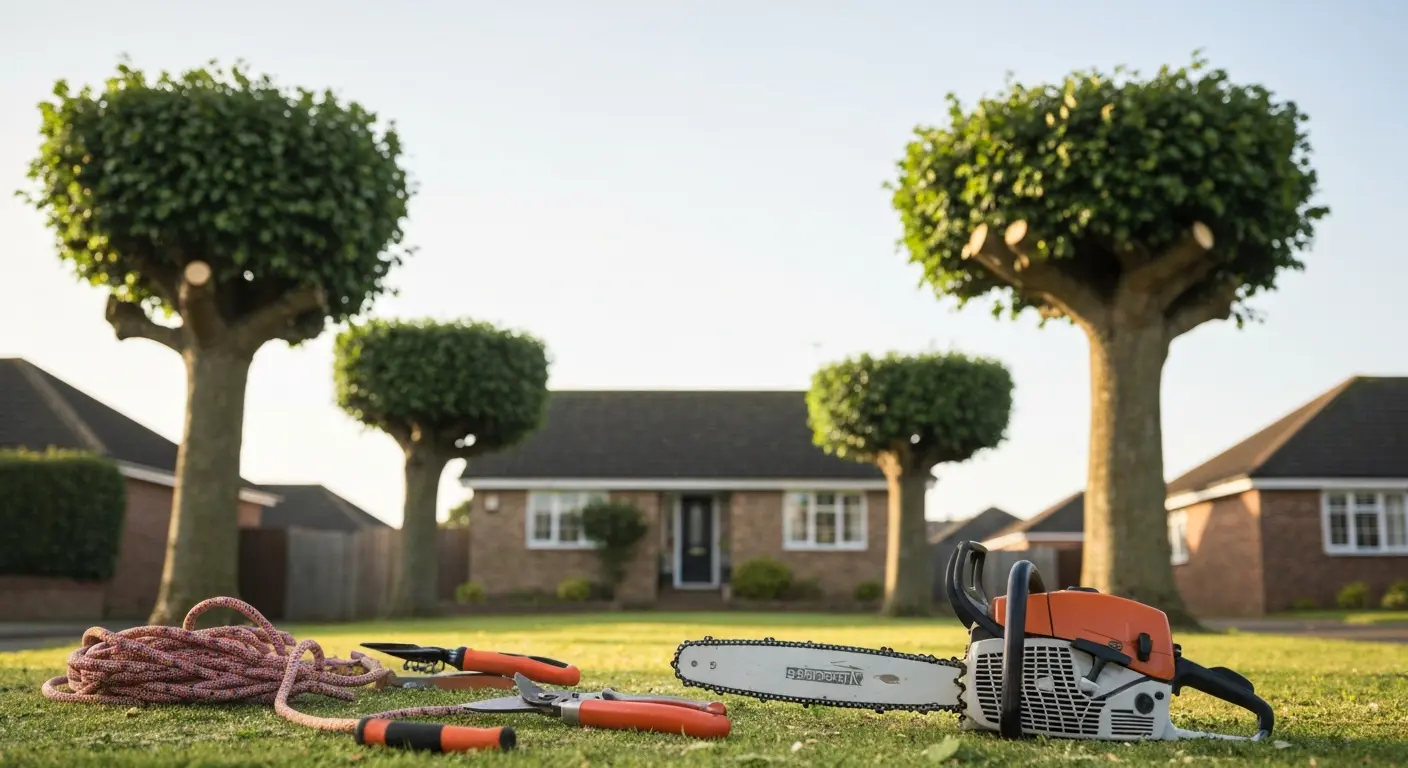 Tree trimming in Hereford