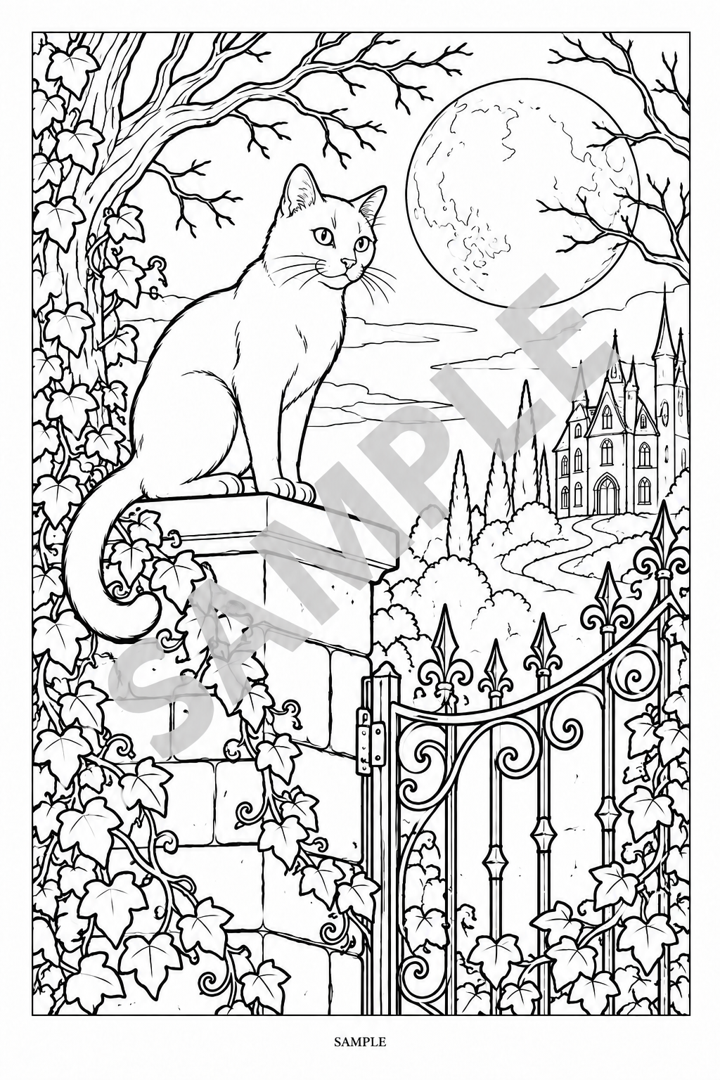 Samples — Haunted Hours — Cat at the Gate