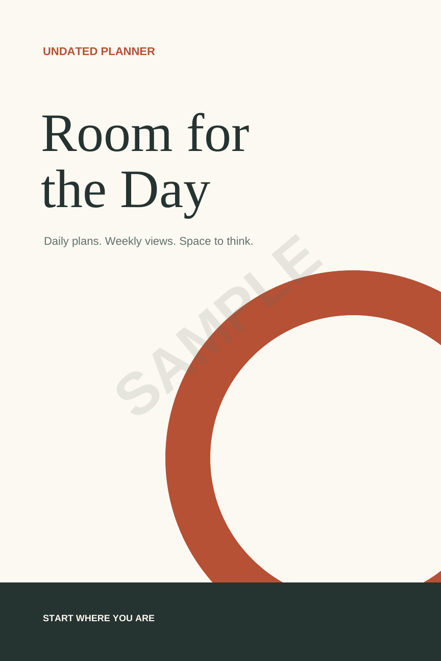 Samples — Room for the Day — Cover