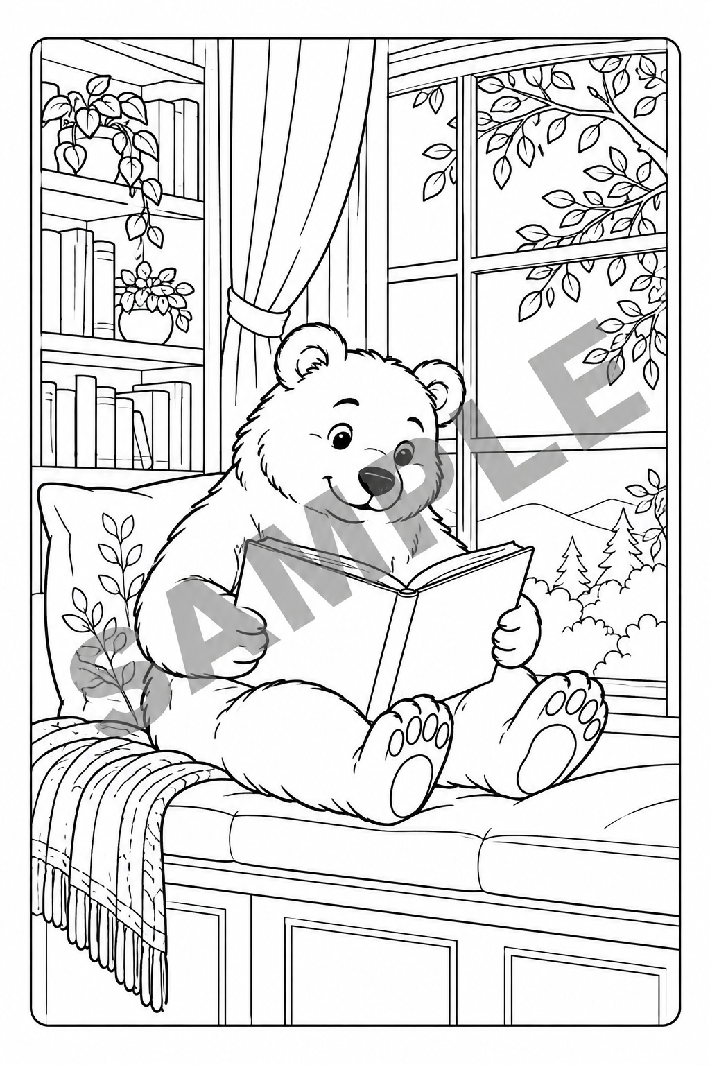 Samples — Little Woodland Comforts — Reading Bear