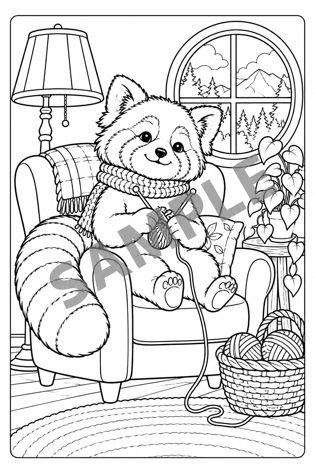 Samples — Little Woodland Comforts — Knitting Red Panda