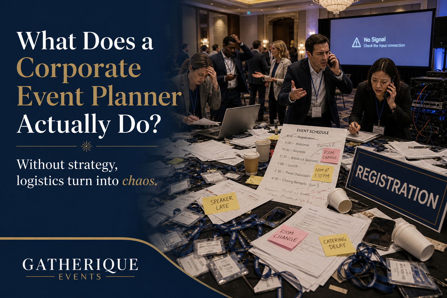 What does an event planner do What does an event planner do