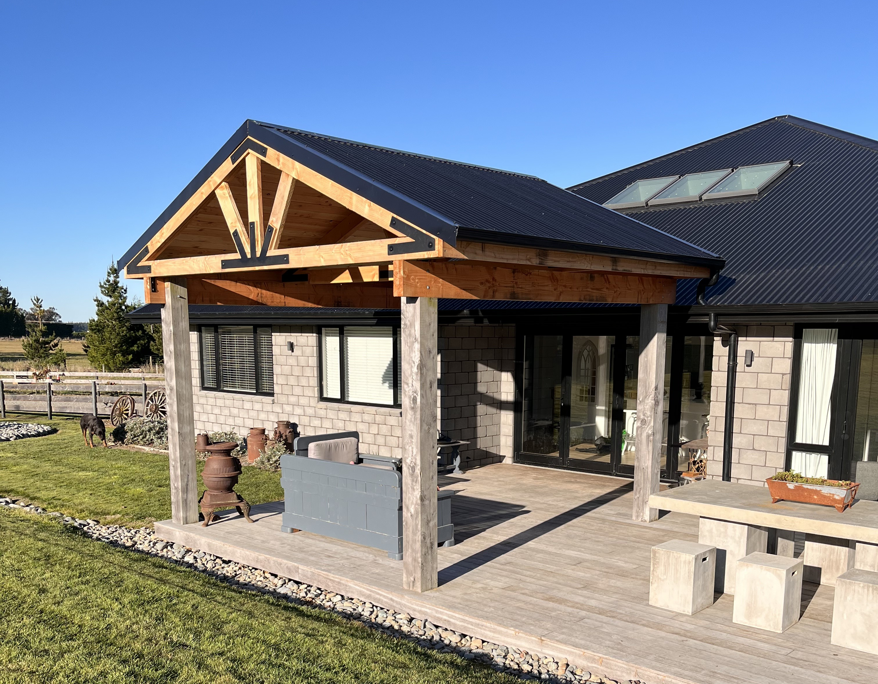 Newly Build Pergola 