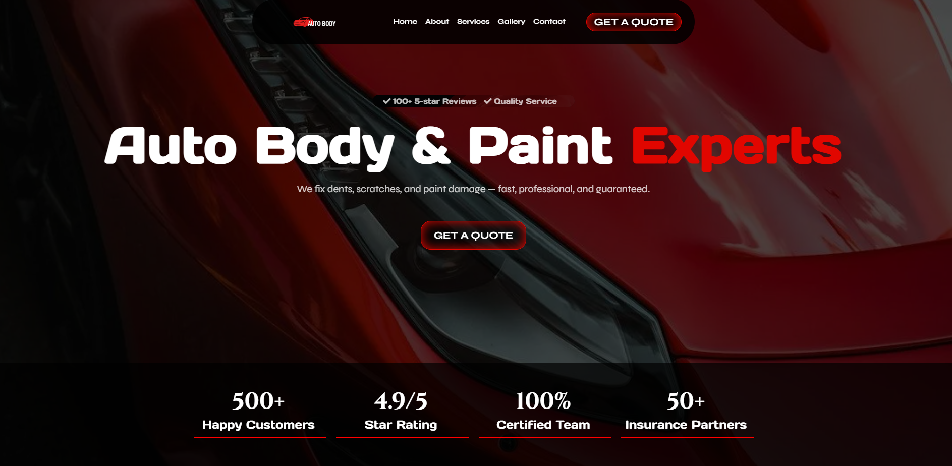 Auto Body & Paint Experts