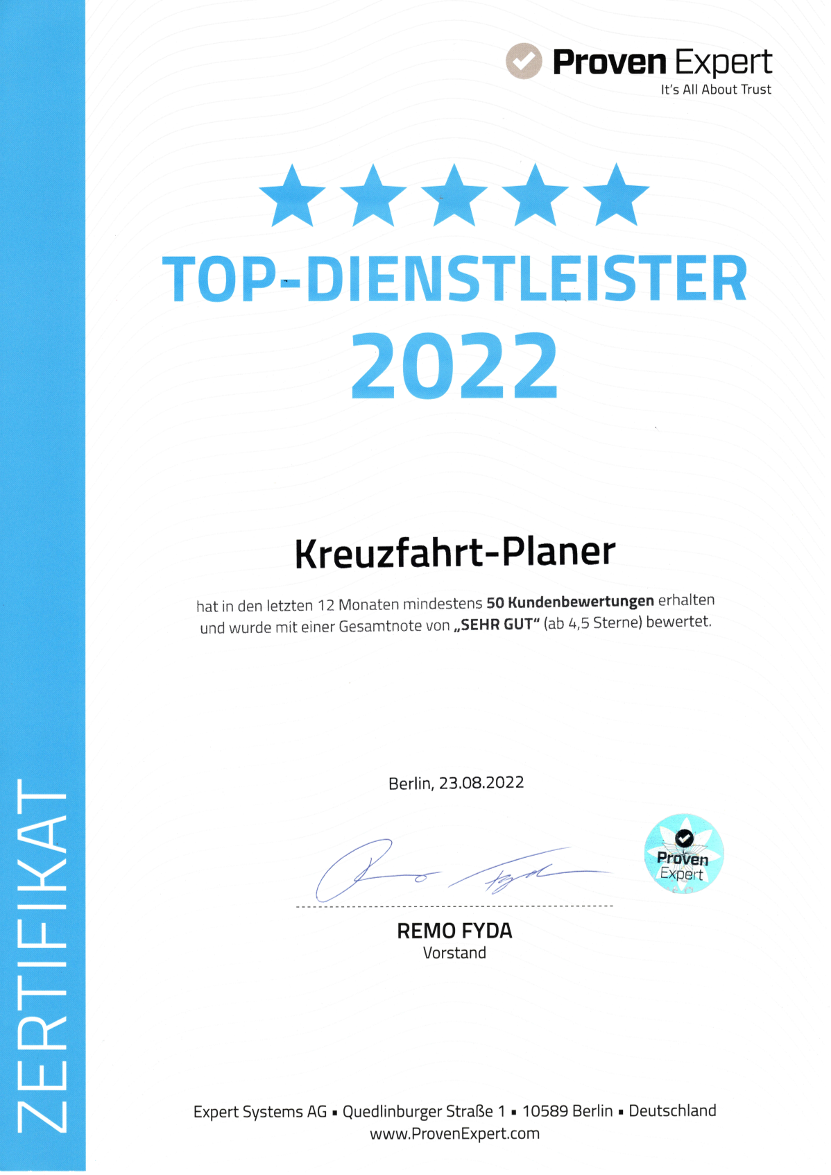 Top-Dienstleister 2022