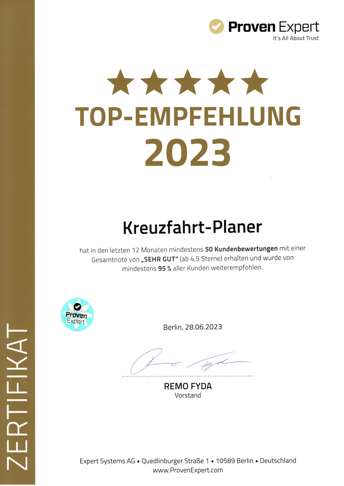 Top-Empfehlung 2023