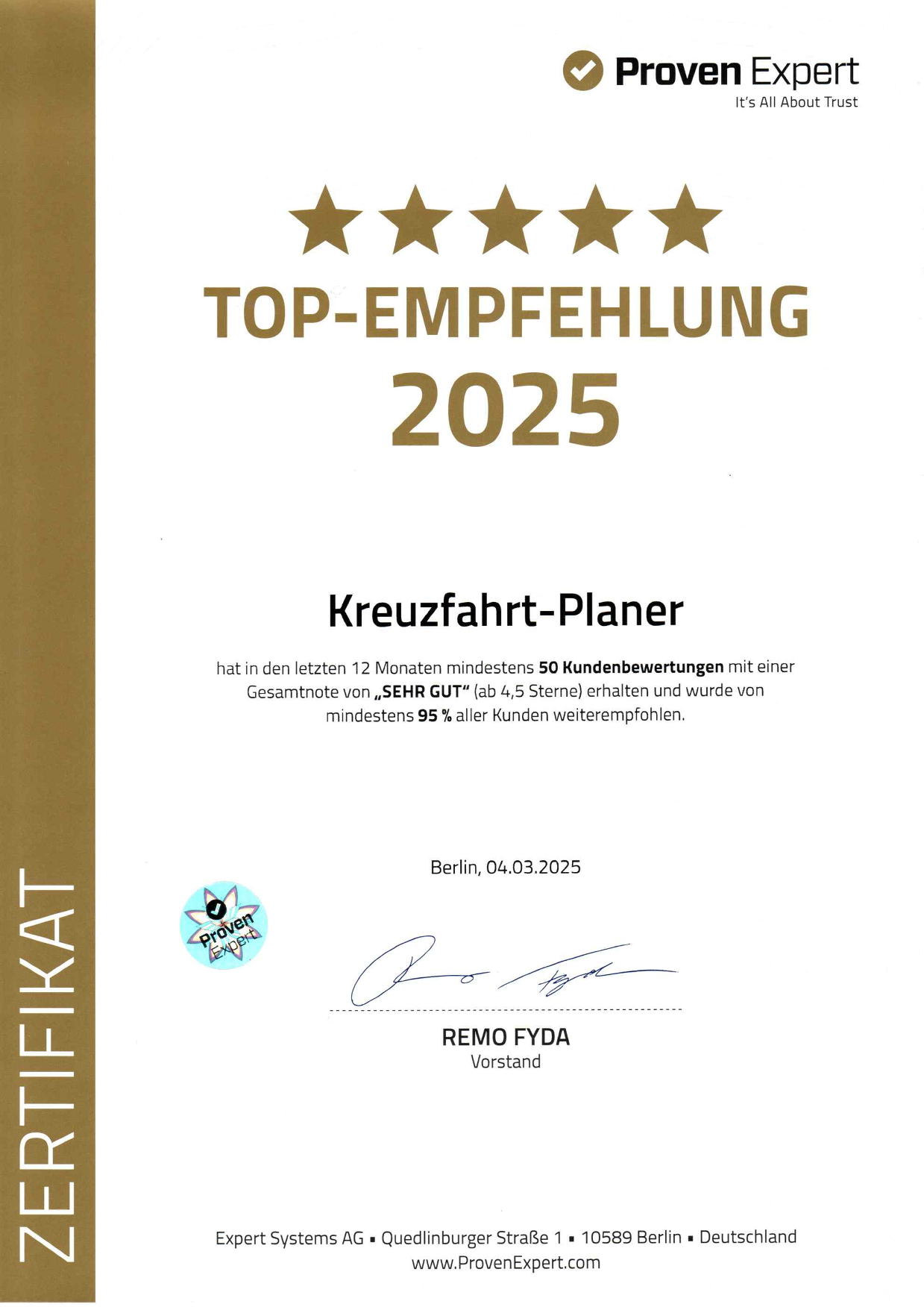 Top-Empfehlung 2025