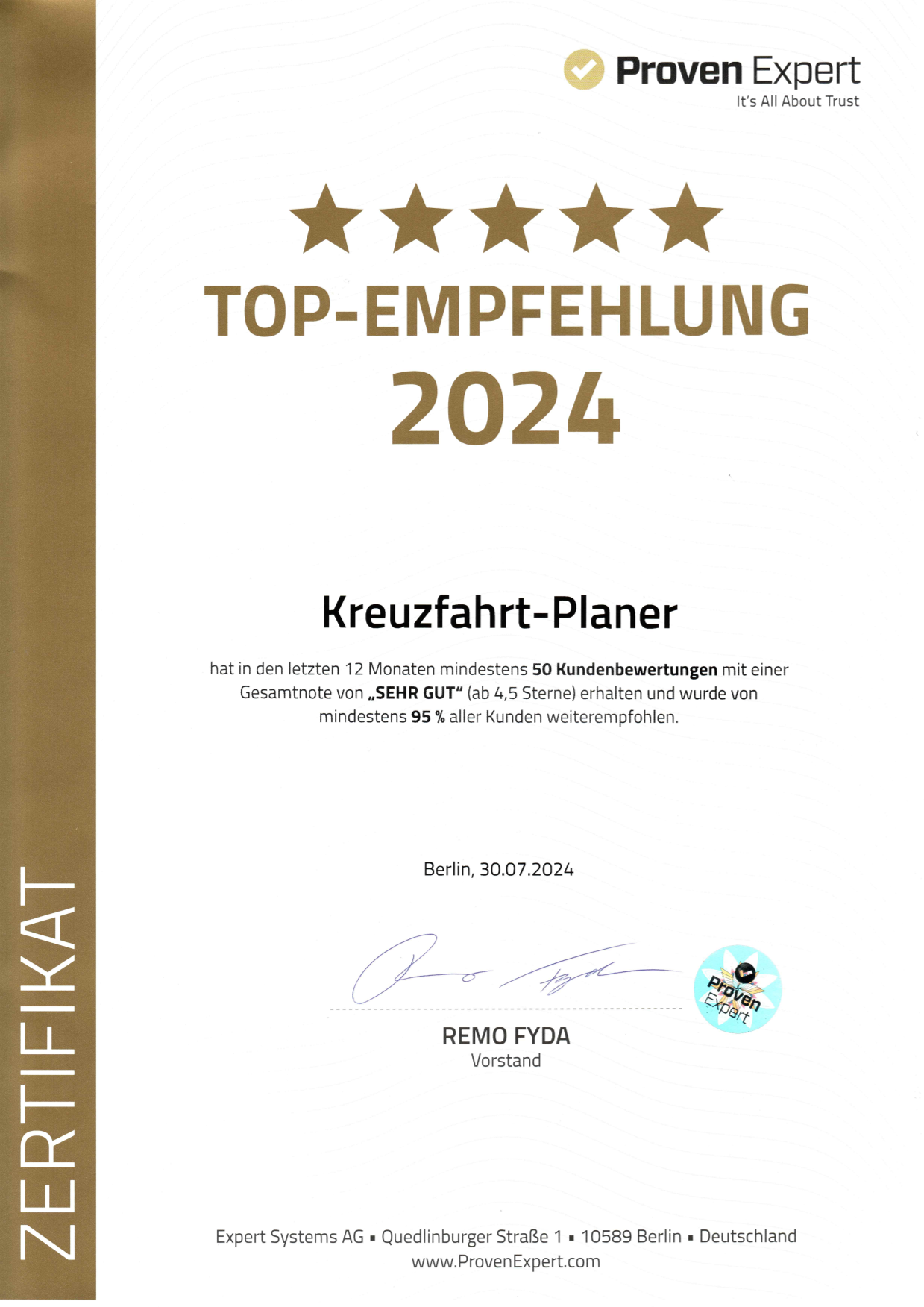 Top-Empfehlung 2024