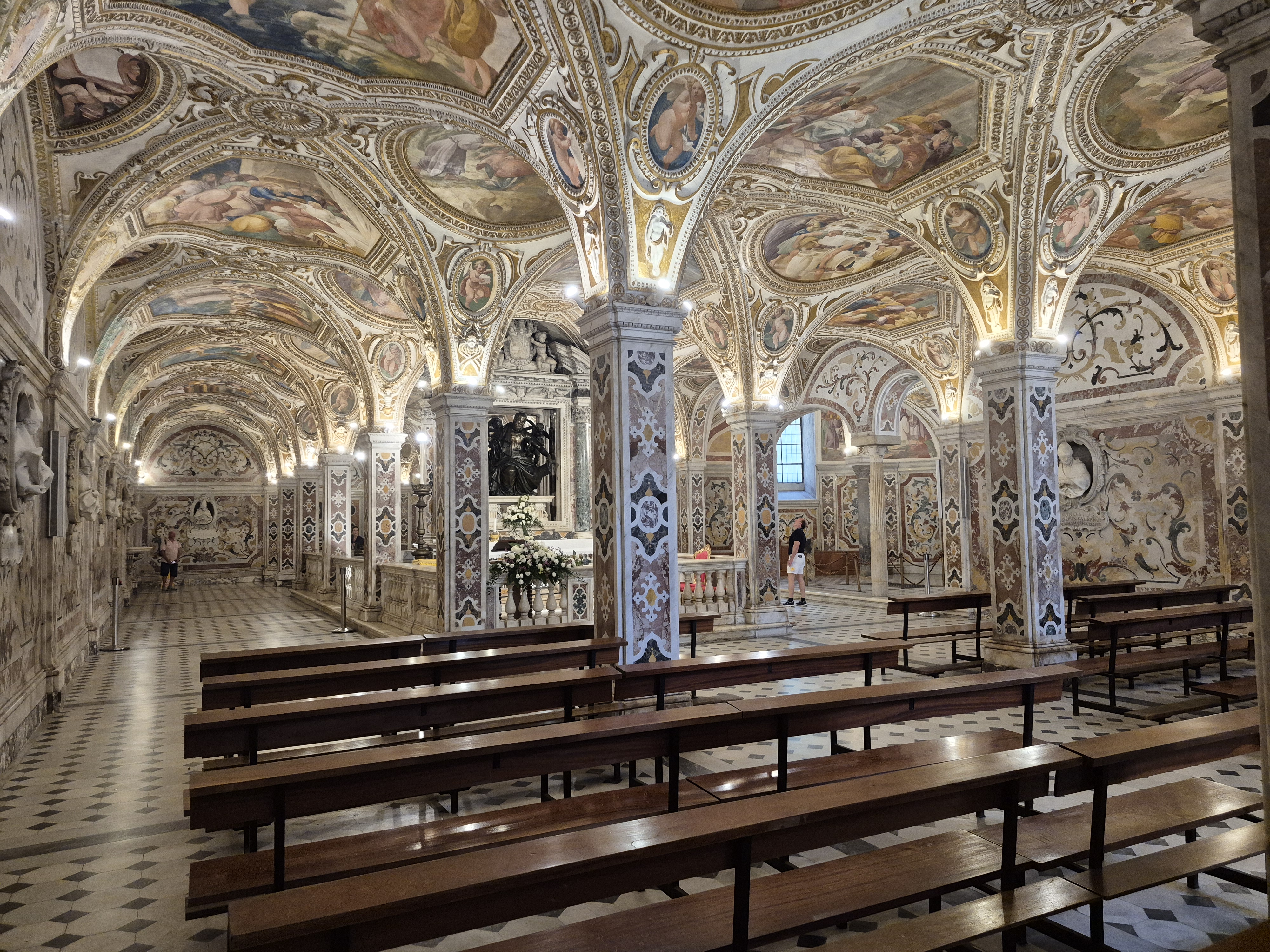 Kreuzfahrt NORWEGIAN VIVA, Stopp in Salerno, Krypte der Kathedrale San Matteo