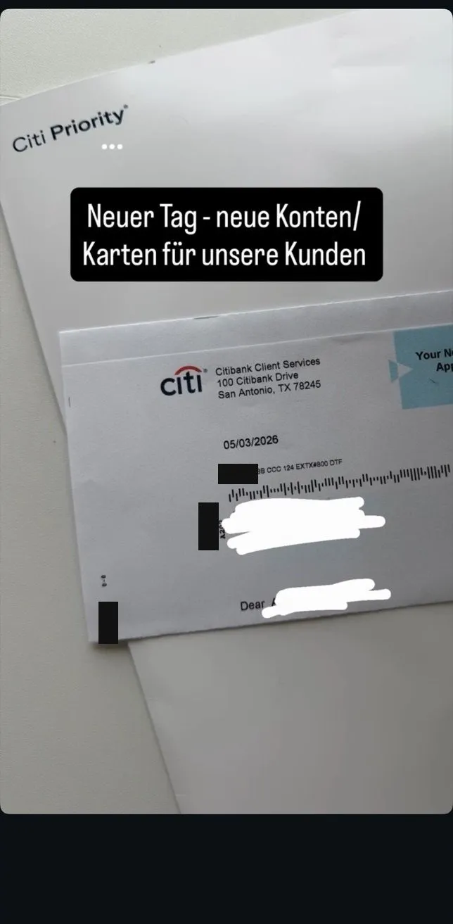Citi Priority: new accounts