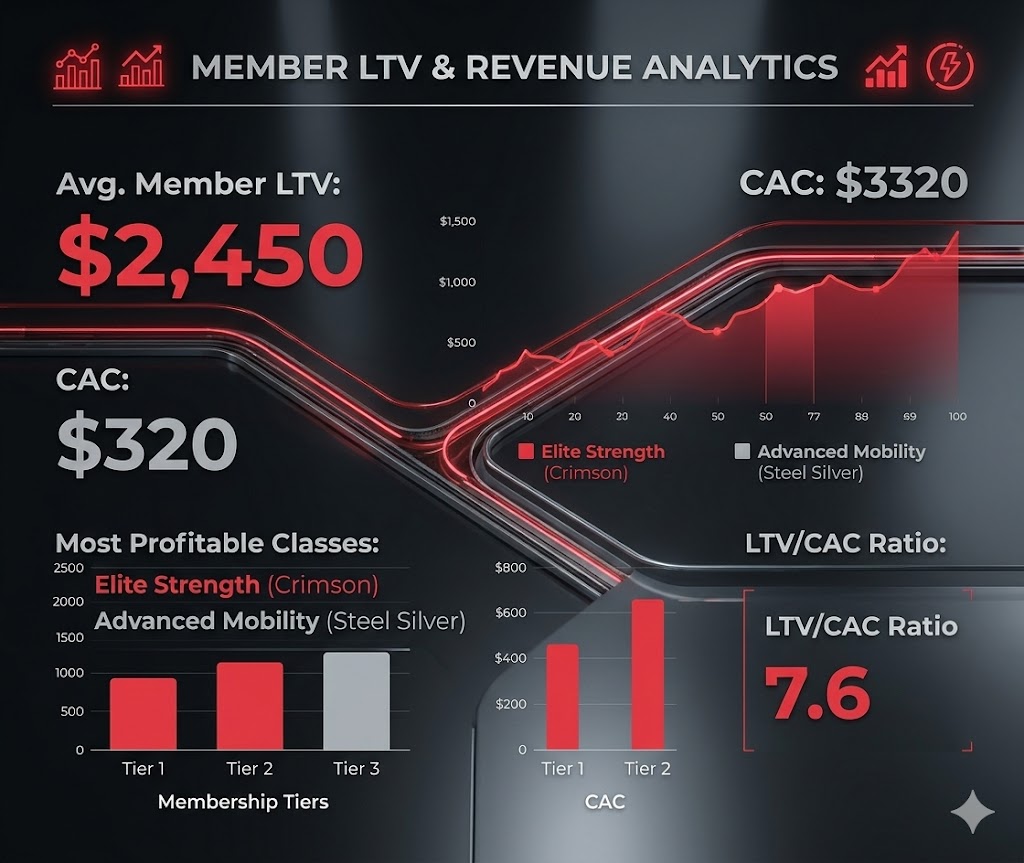Member LTV and Revenue Analytics
