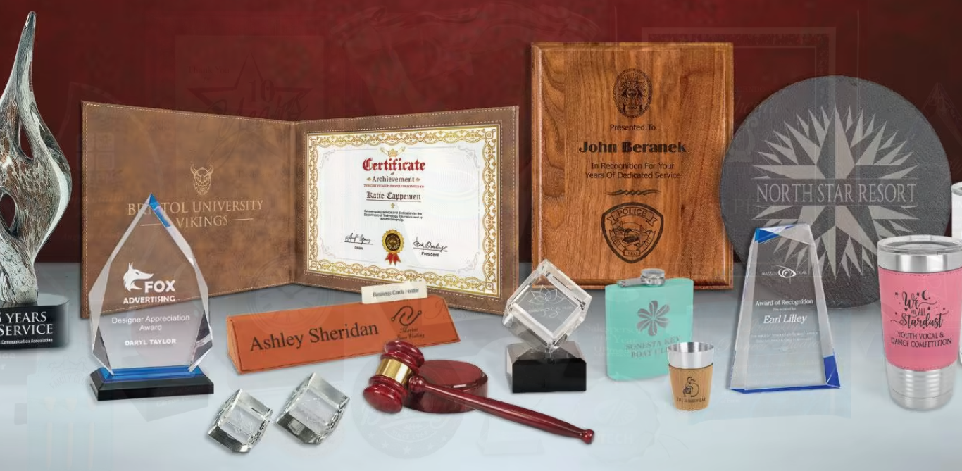 Corporate awards for employee achievement leadership recognition and appreciation