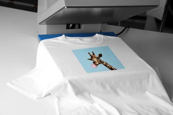 Digital to film printing apparel display