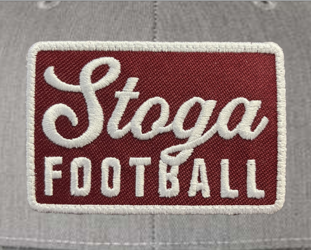 Custom decorated patch on apparel
