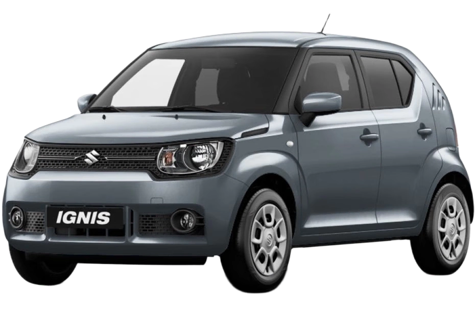 SILVER COLOUR SUZUKI IGNIS