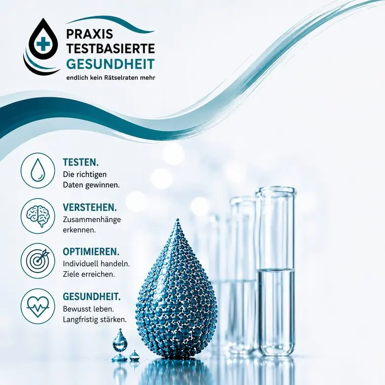 Testen. Verstehen. Optimieren. Gesundheit. – die vier Prinzipien der Praxis