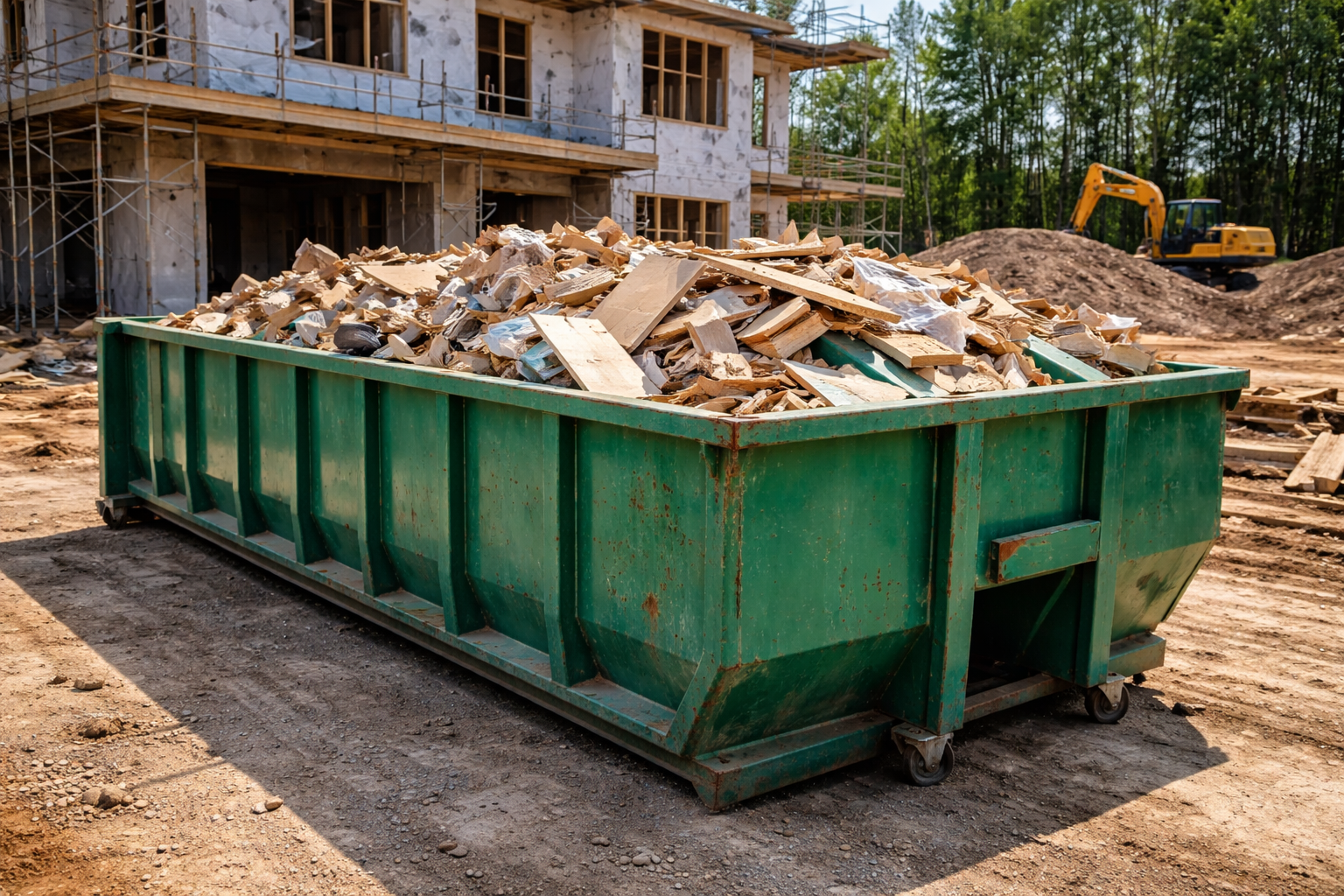 construction site waste