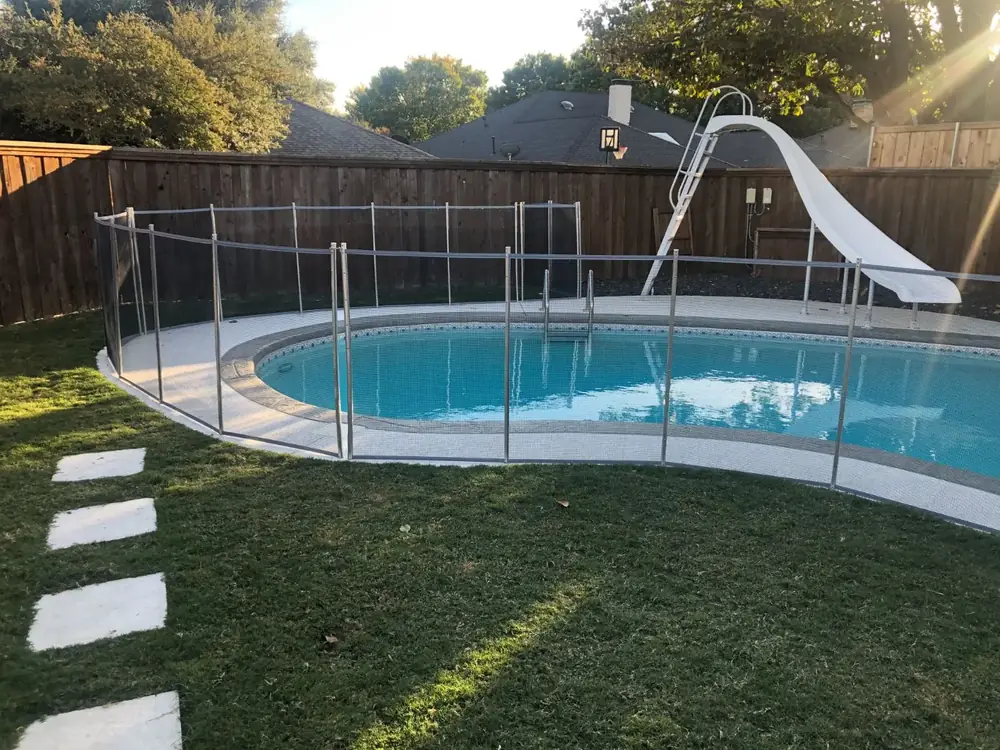 Texas Pool Barrier pool safety fence: local install