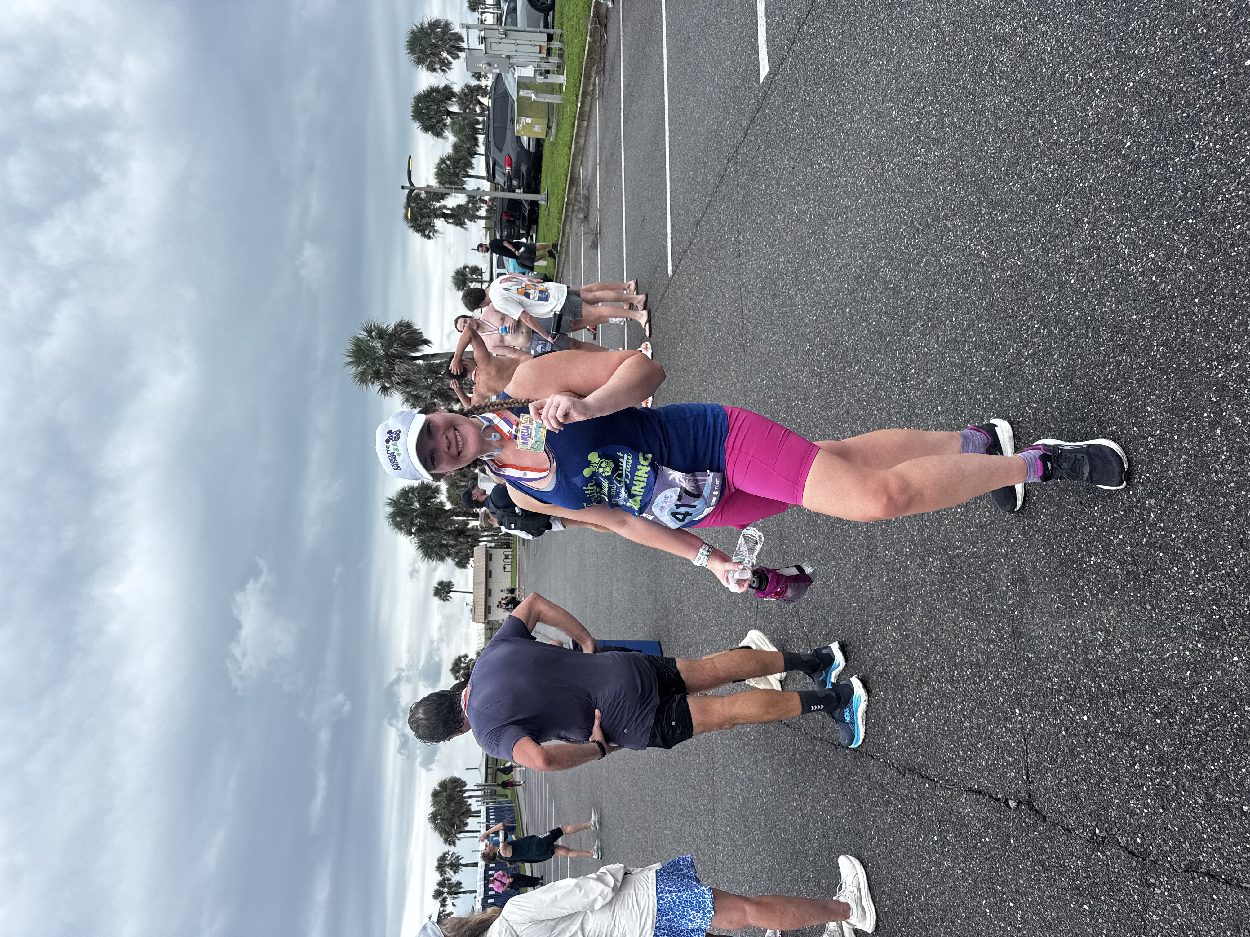 Jenny B. at a race
