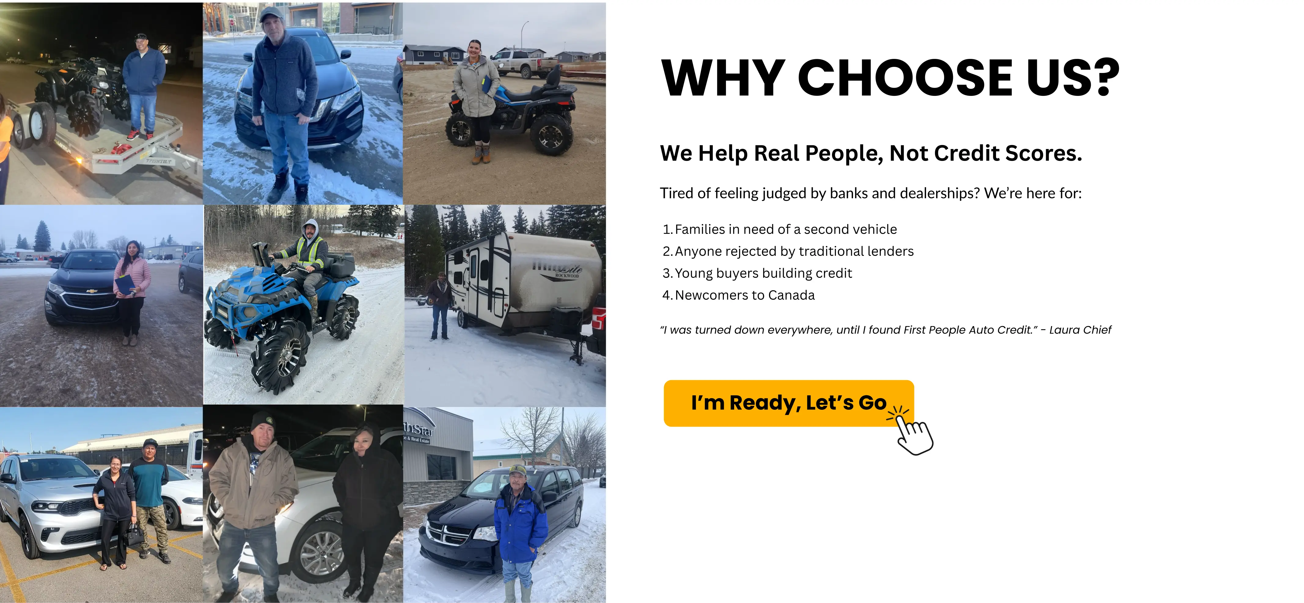 First People Auto Credit - Why Chose Us?