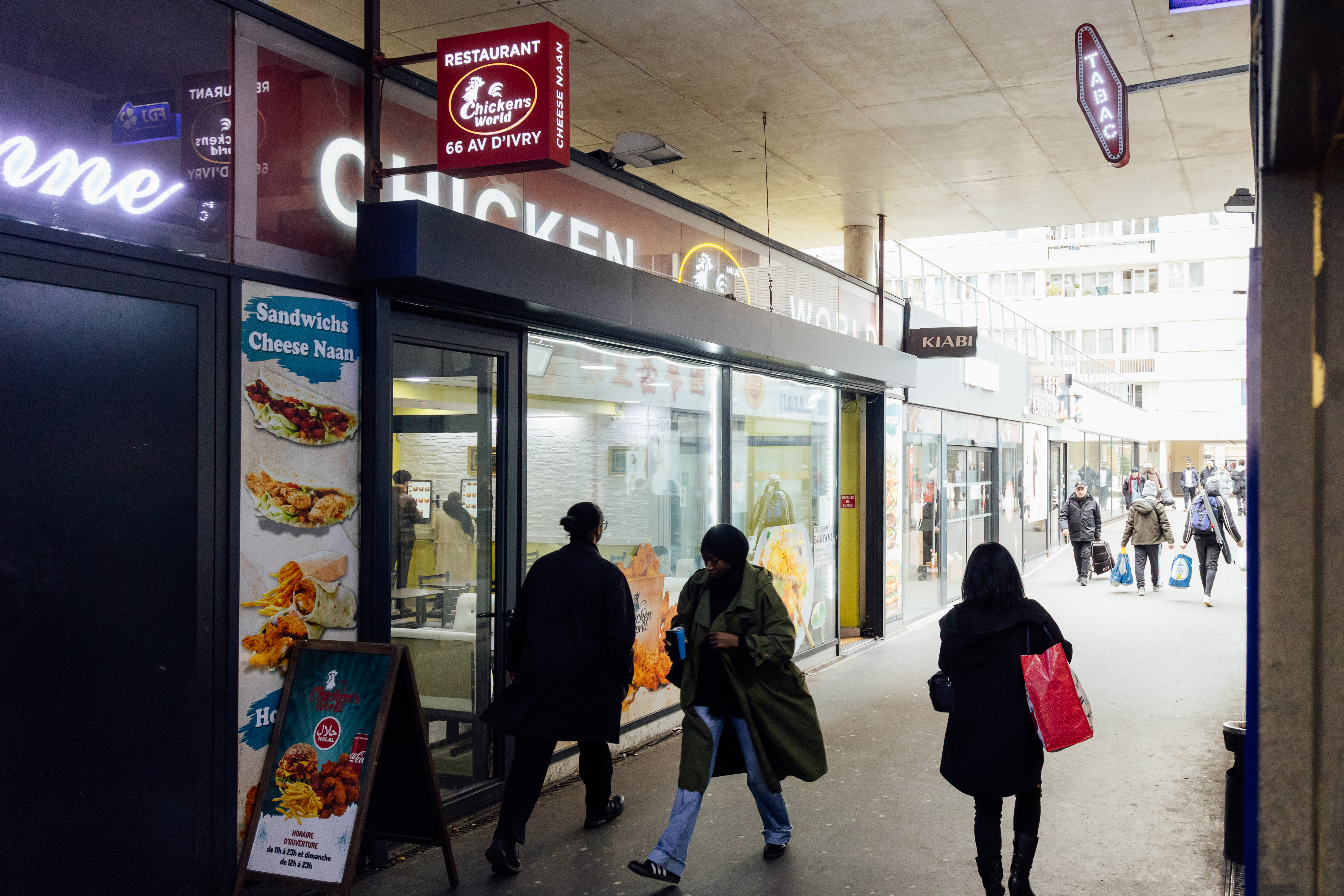 restaurant halal Paris 13 Dalle des Olympiades