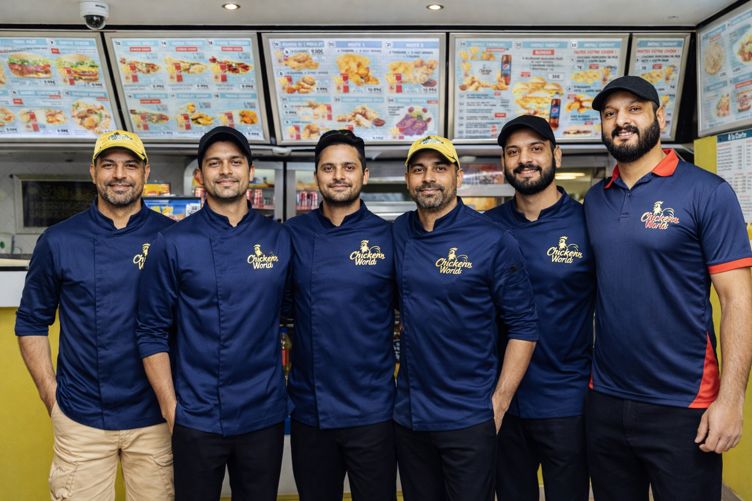 L’équipe du restaurant halal Chicken’s World à Paris 13 prépare chaque jour poulet frit, burgers et wings.