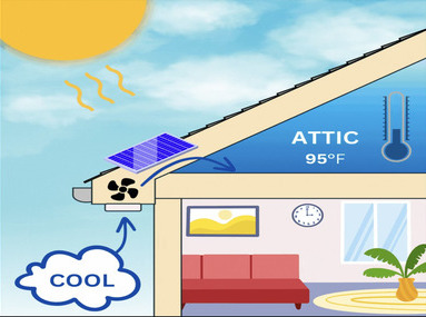 Attic with SOLASOFFIT