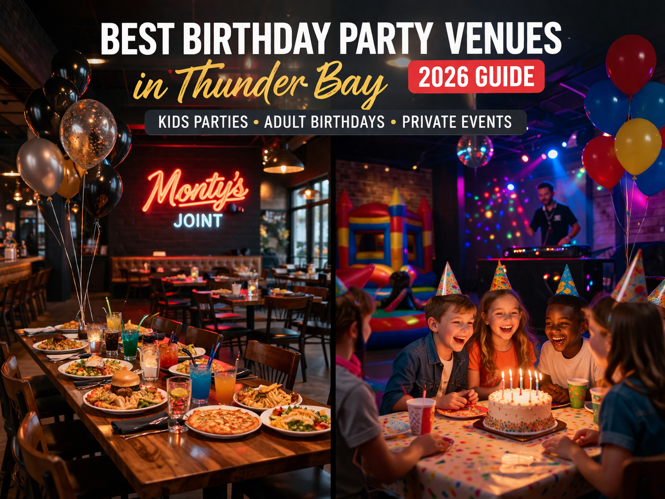 Best Birthday Party Venues in Thunder Bay (2026 Guide)