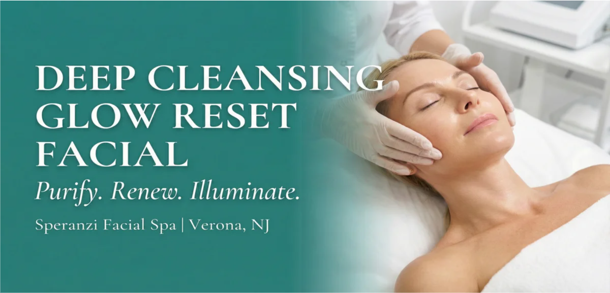 Deep Cleansing Glow Reset Facial - Speranzi Facial Spa Verona NJ