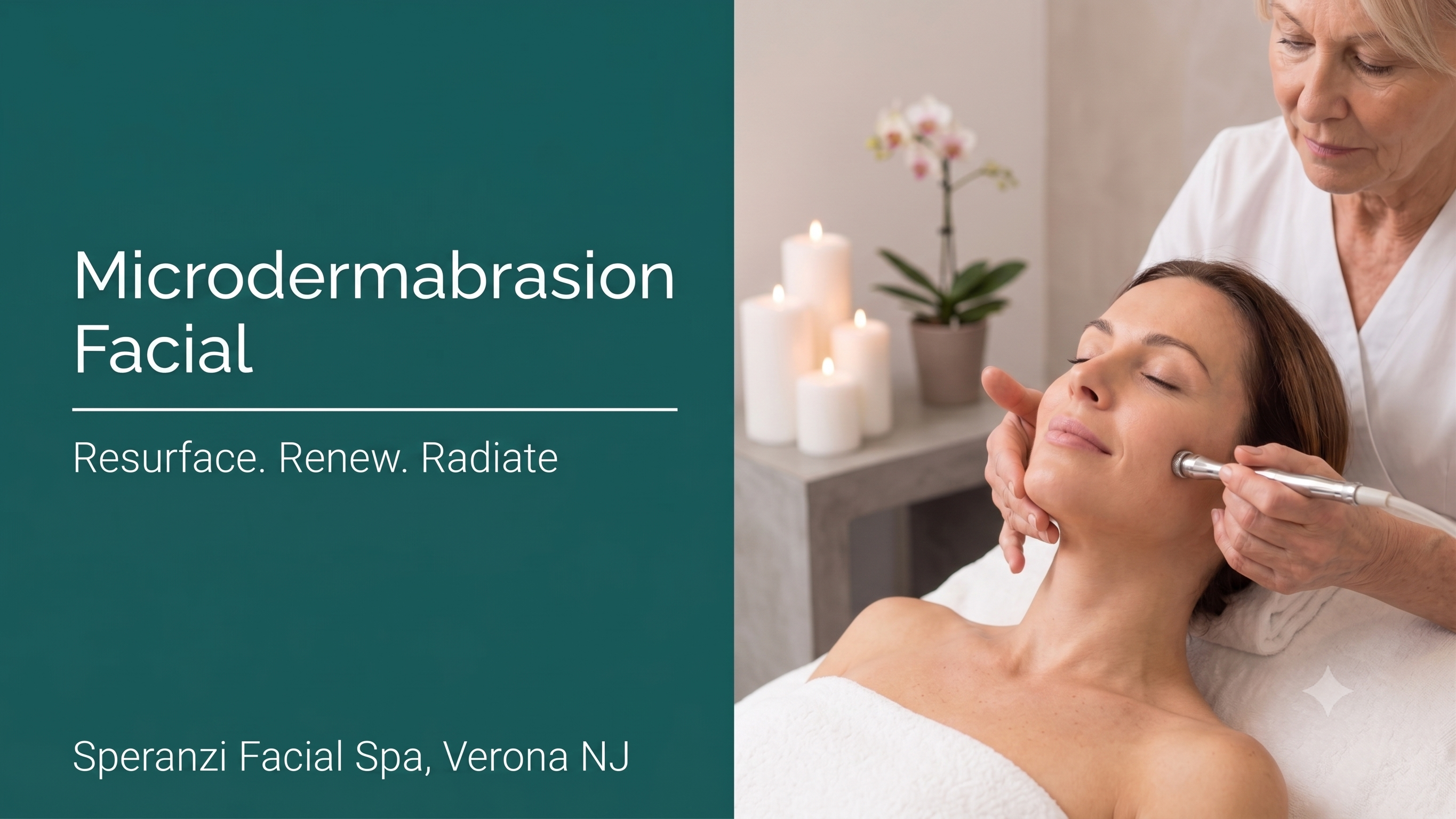 Microdermabrasion Facial - Resurface. Renew. Radiate. at Speranzi Facial Spa in Verona, NJ