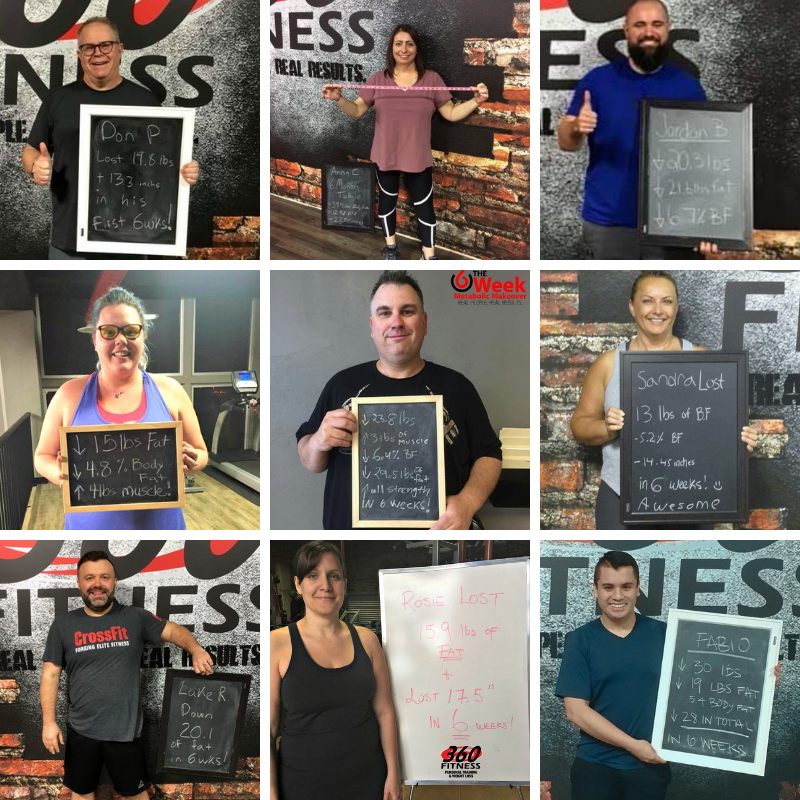 6 Week Transformation Challenge 360 Fitness Red Deer