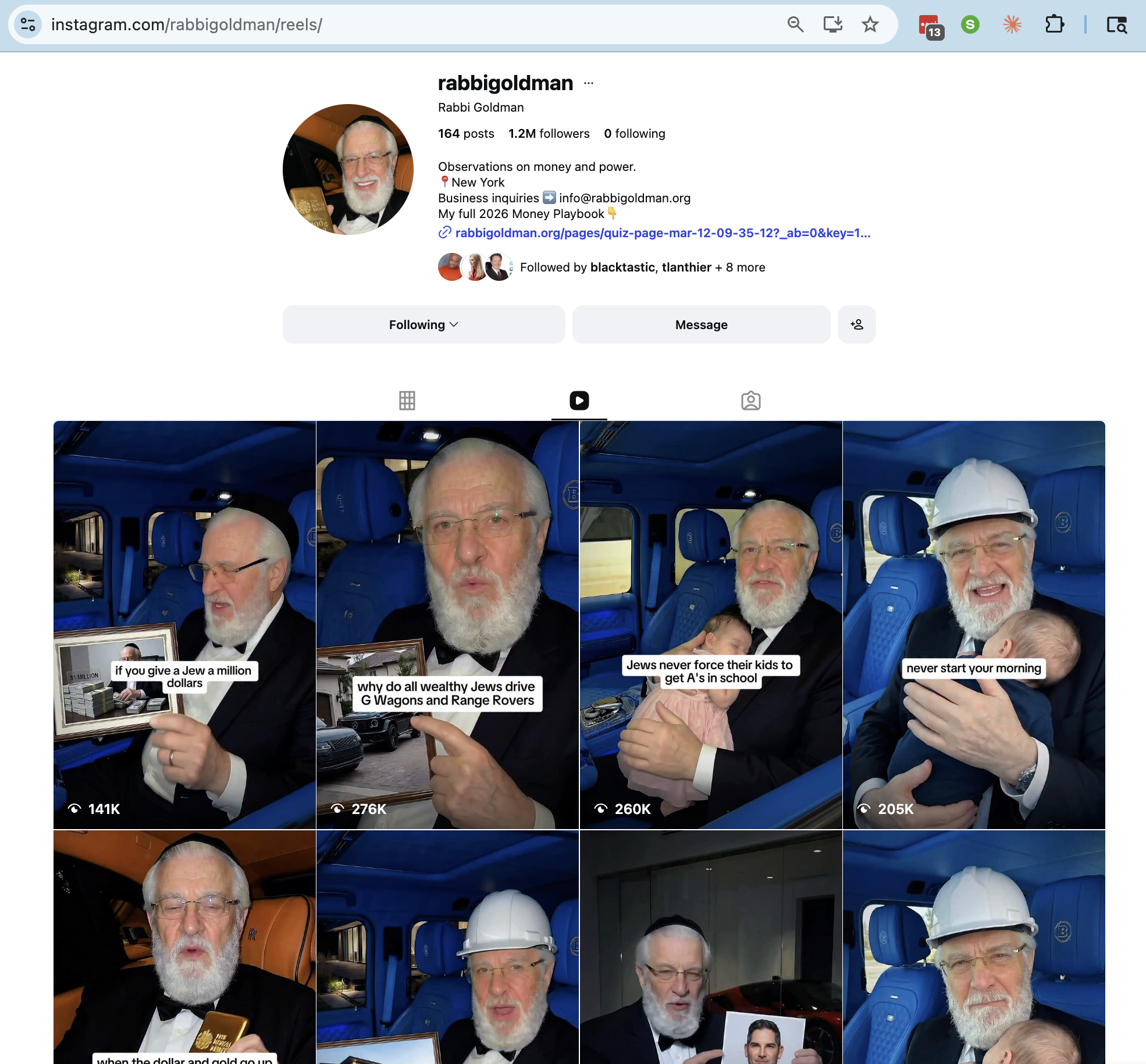 Rabbi Goldman screenshot