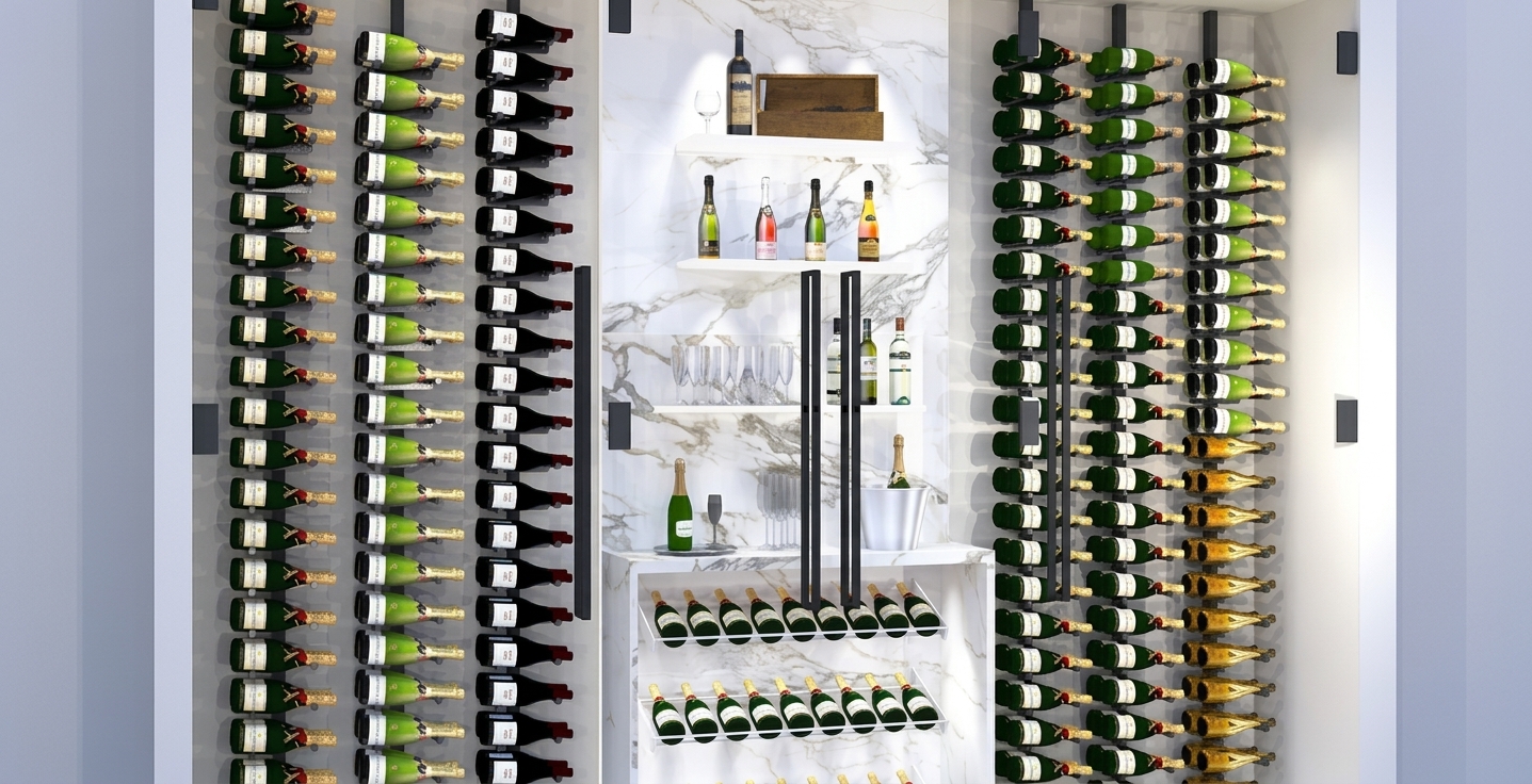 Completed luxury wine cellar reveal
