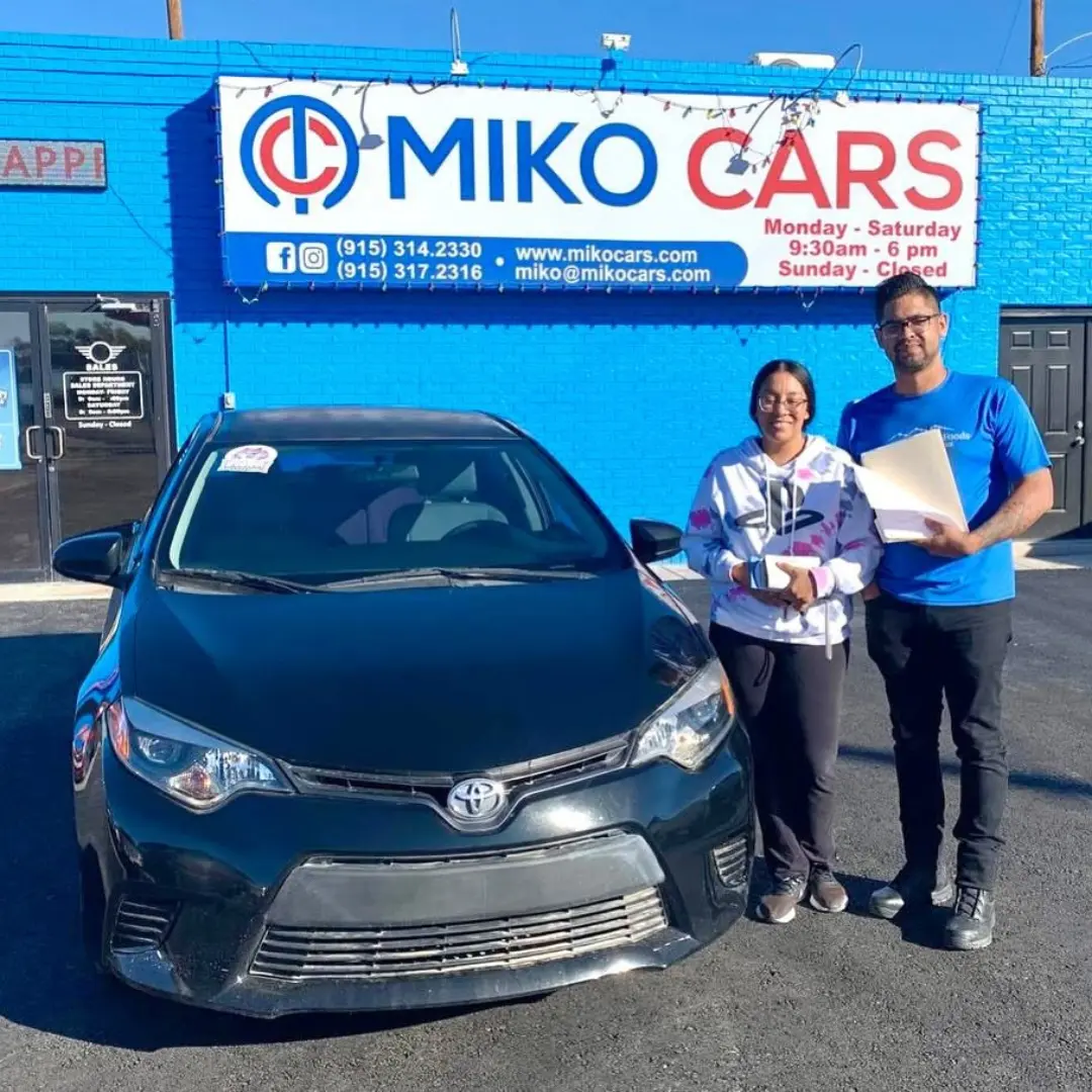 Happy customer at MIKO CARS CO