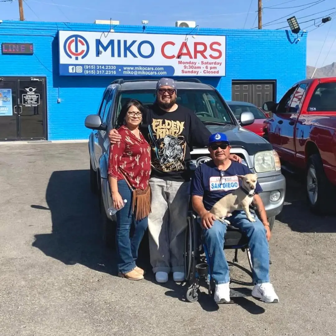 Happy customer at MIKO CARS CO