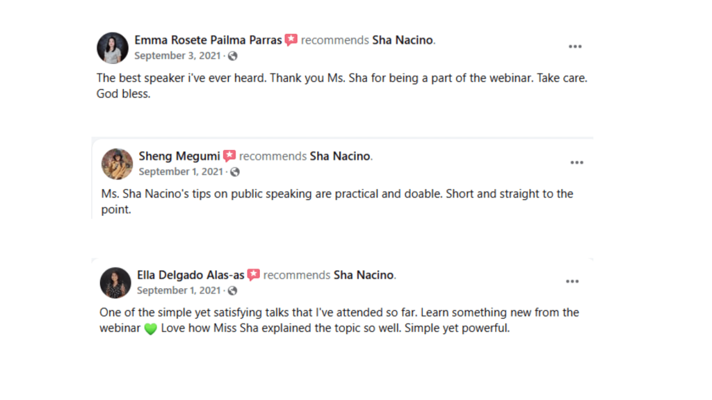 Testimonial screenshot 3