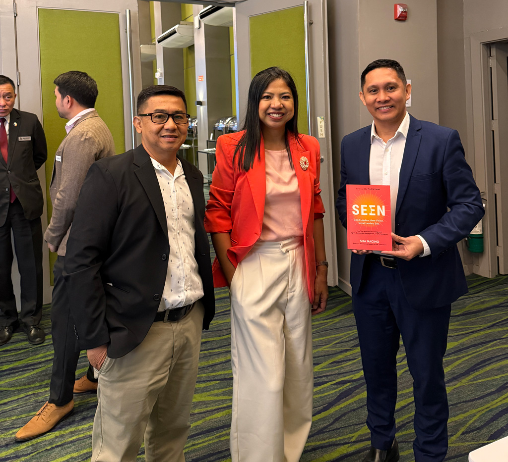 Sha with attendees