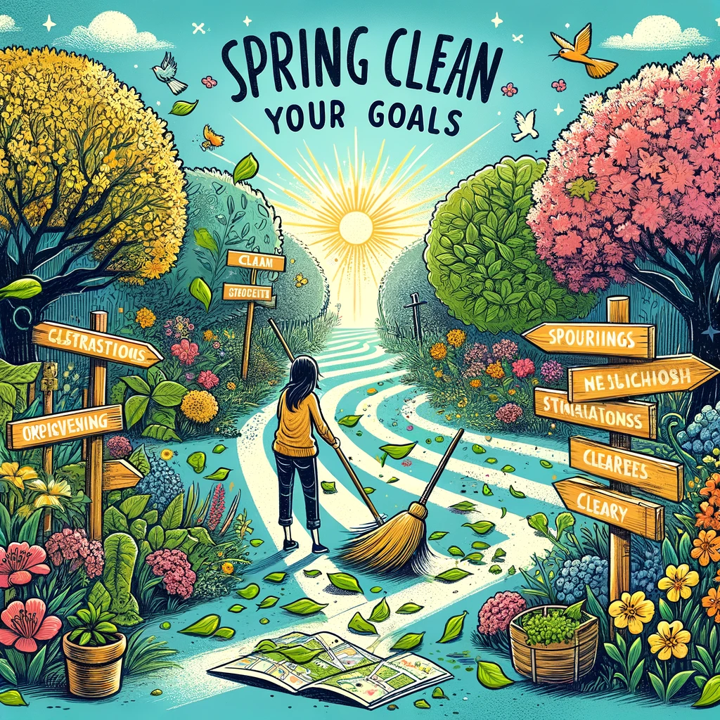 Spring Clean Your Goals: Refreshing Your Path to Success