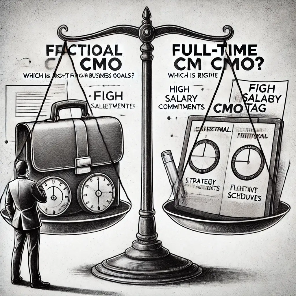 The Fractional CMO vs. Full-Time CMO: Which Is Right for Your Business Goals?