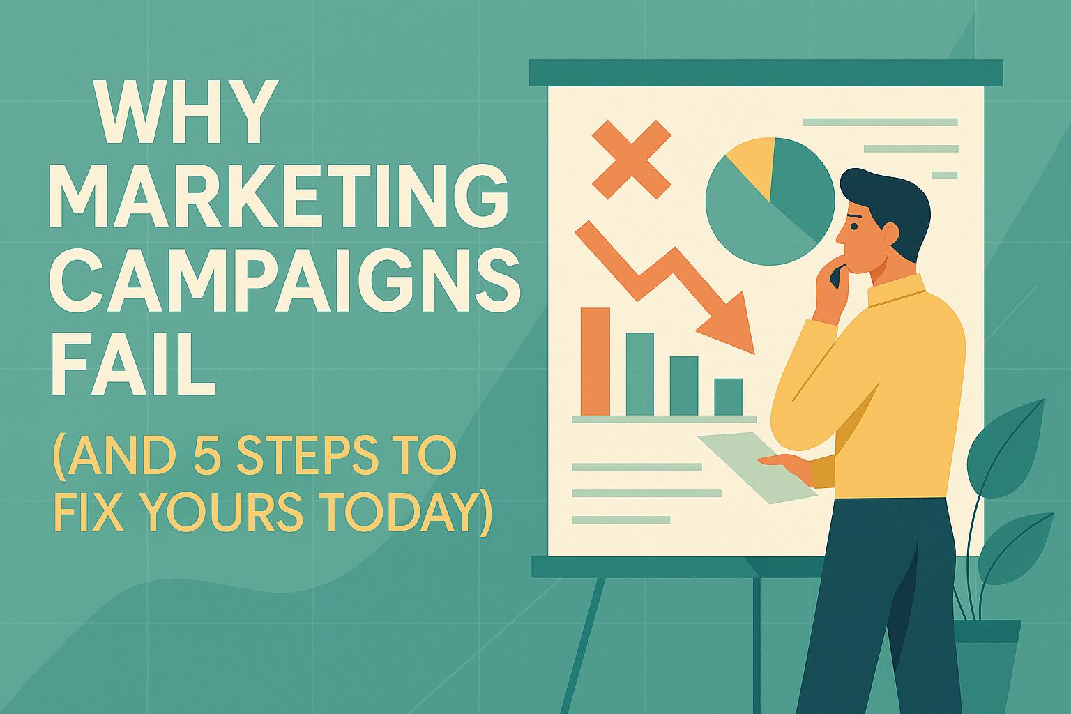 Why Marketing Campaigns Fail (and 5 Steps to Fix Yours Today)