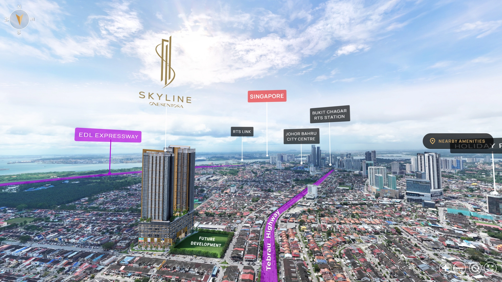 TSLAW Skyline One Sentosa Johor RTS CIQ layout