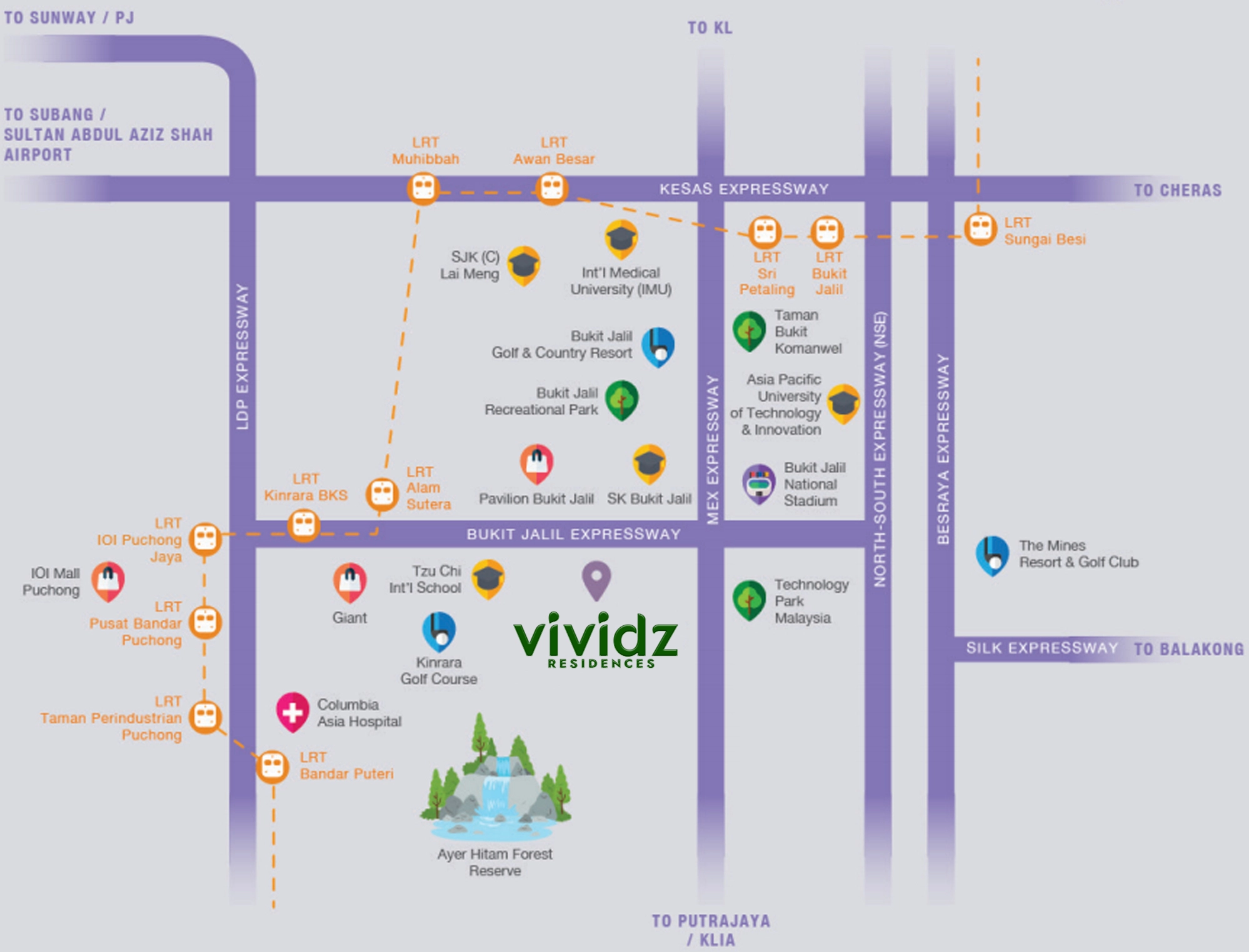 Vividz Bukit Jalil EXSIM KL Wellness City