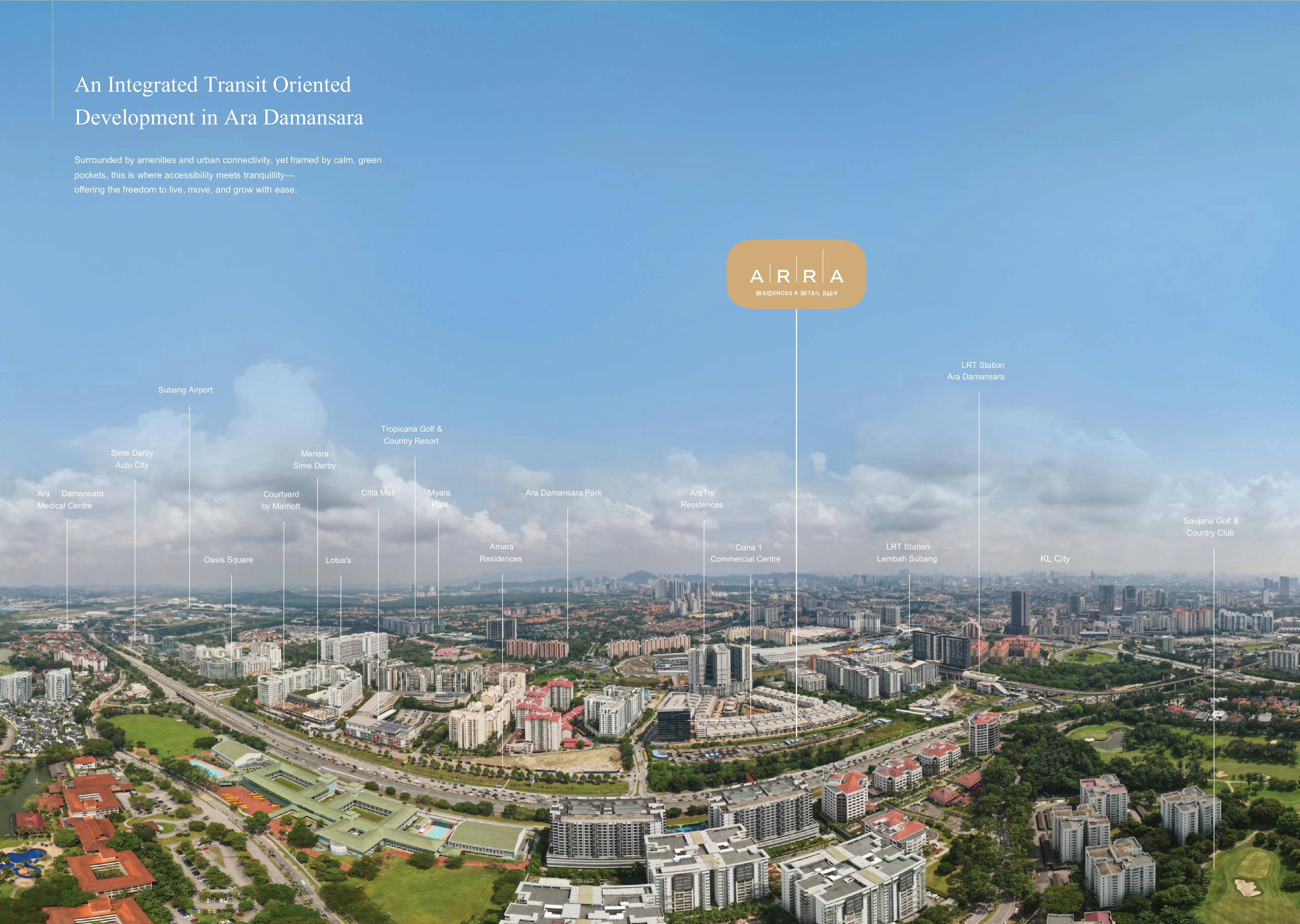 ARRA Residence ara damansara lrt ara damansara amara new project location