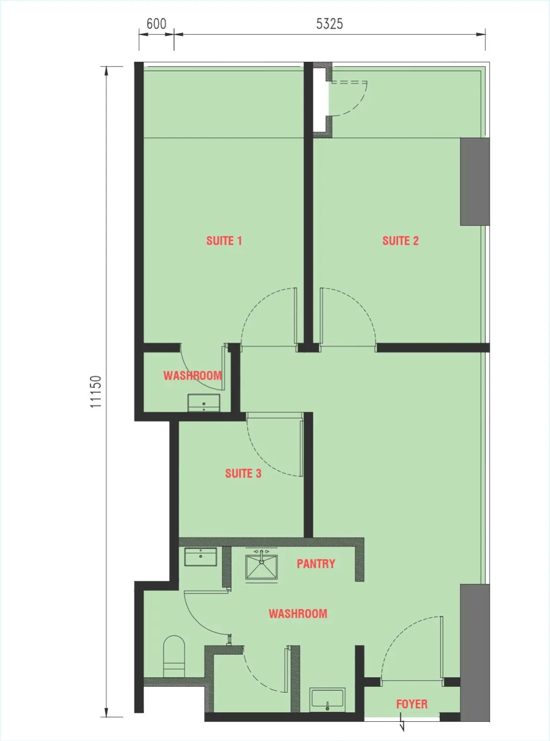 the bedrock exsim sabah kota kinabalu jesselton docklands waterfront brochure layout price