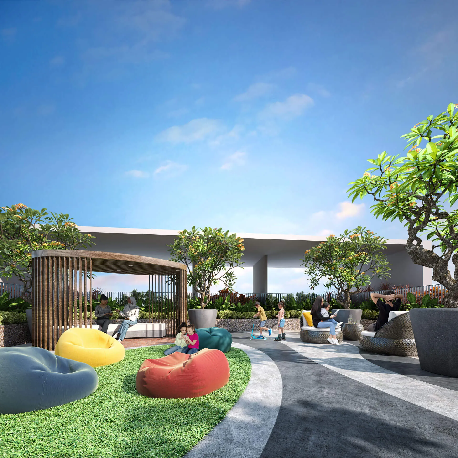 Horizon Loft sky facilities Dwi Aurora Dwitara Residences condominium