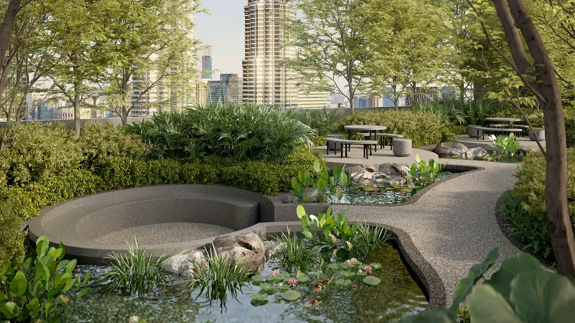 DIVINE KLCC facilities Picnic by the Water