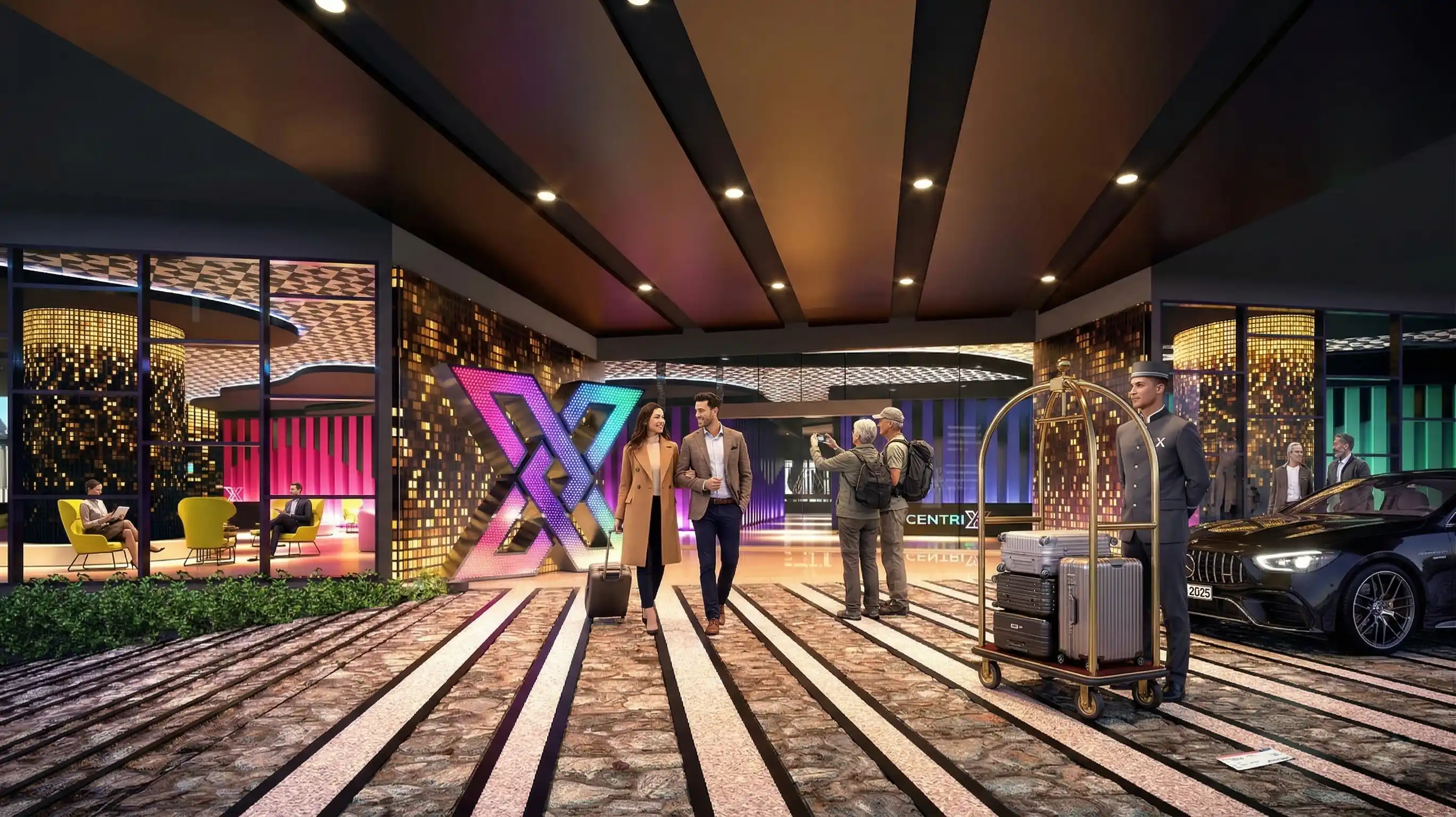 Exclusive Drop Off Area for residents and guests at Centrix KLCC