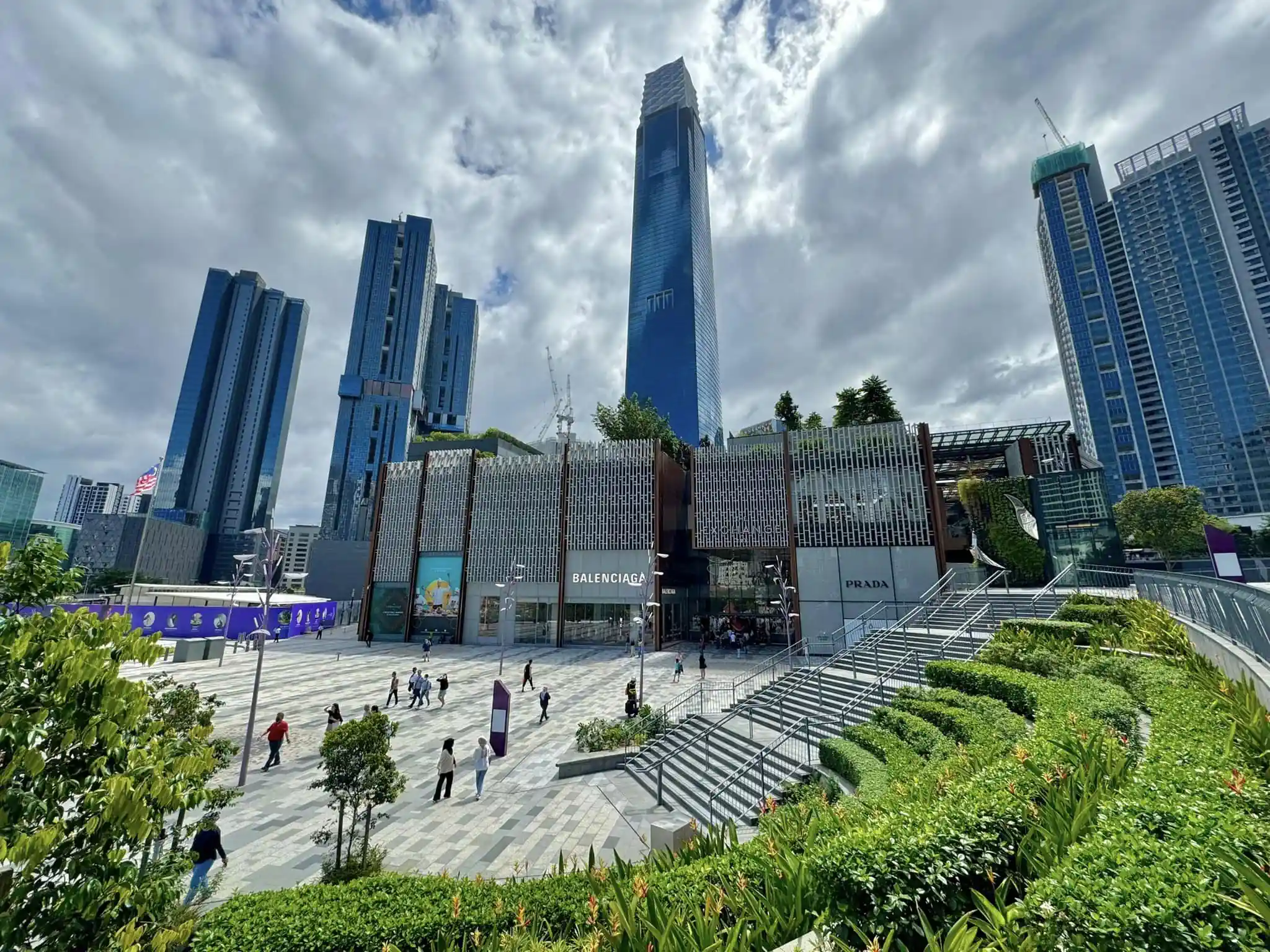 TRX Exchange accessed via MRT Interchange from Centrix KLCC