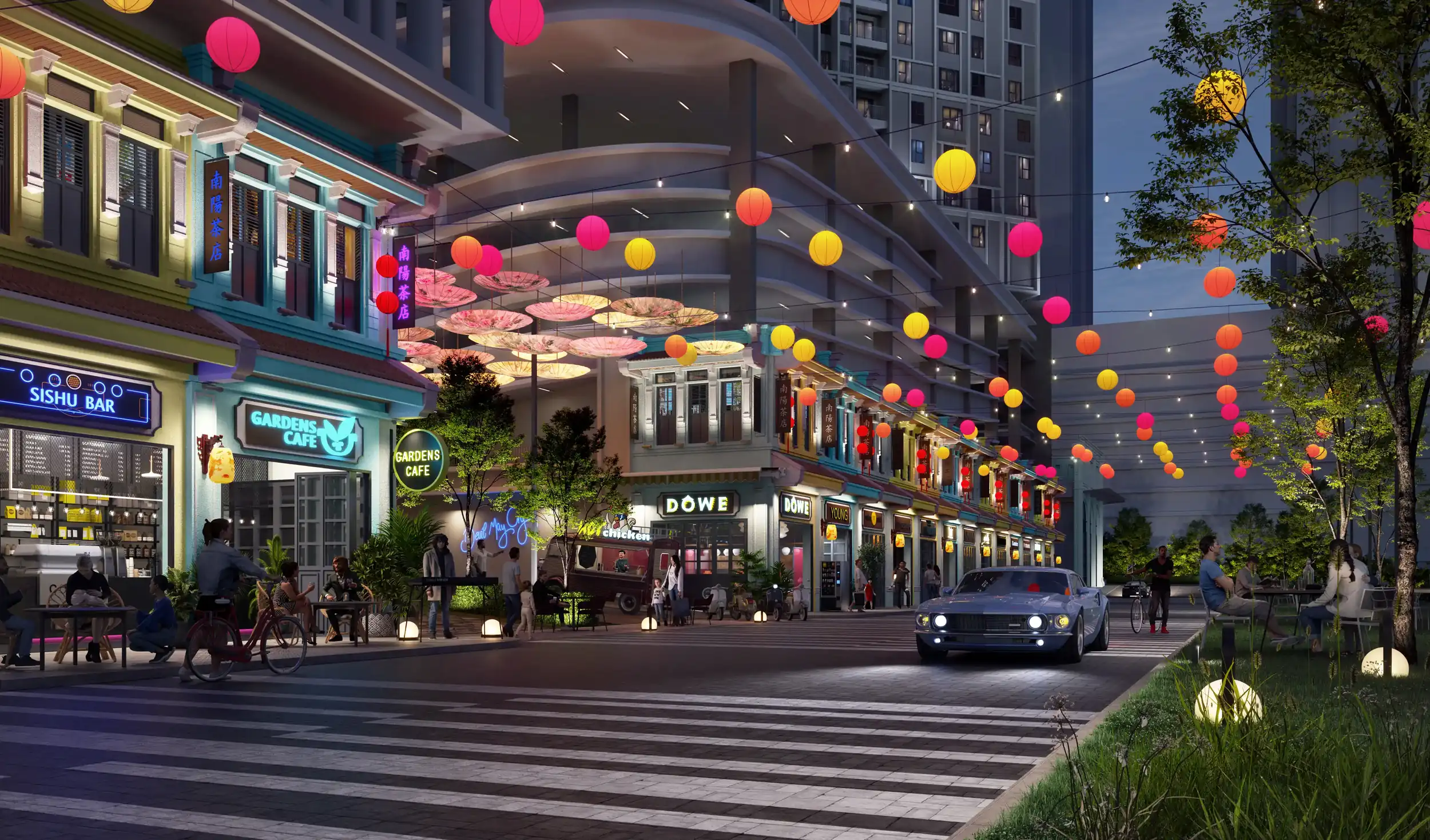 Nanyang Alley lifestyle retail at The Aldenz Damansara Perdana — view 2