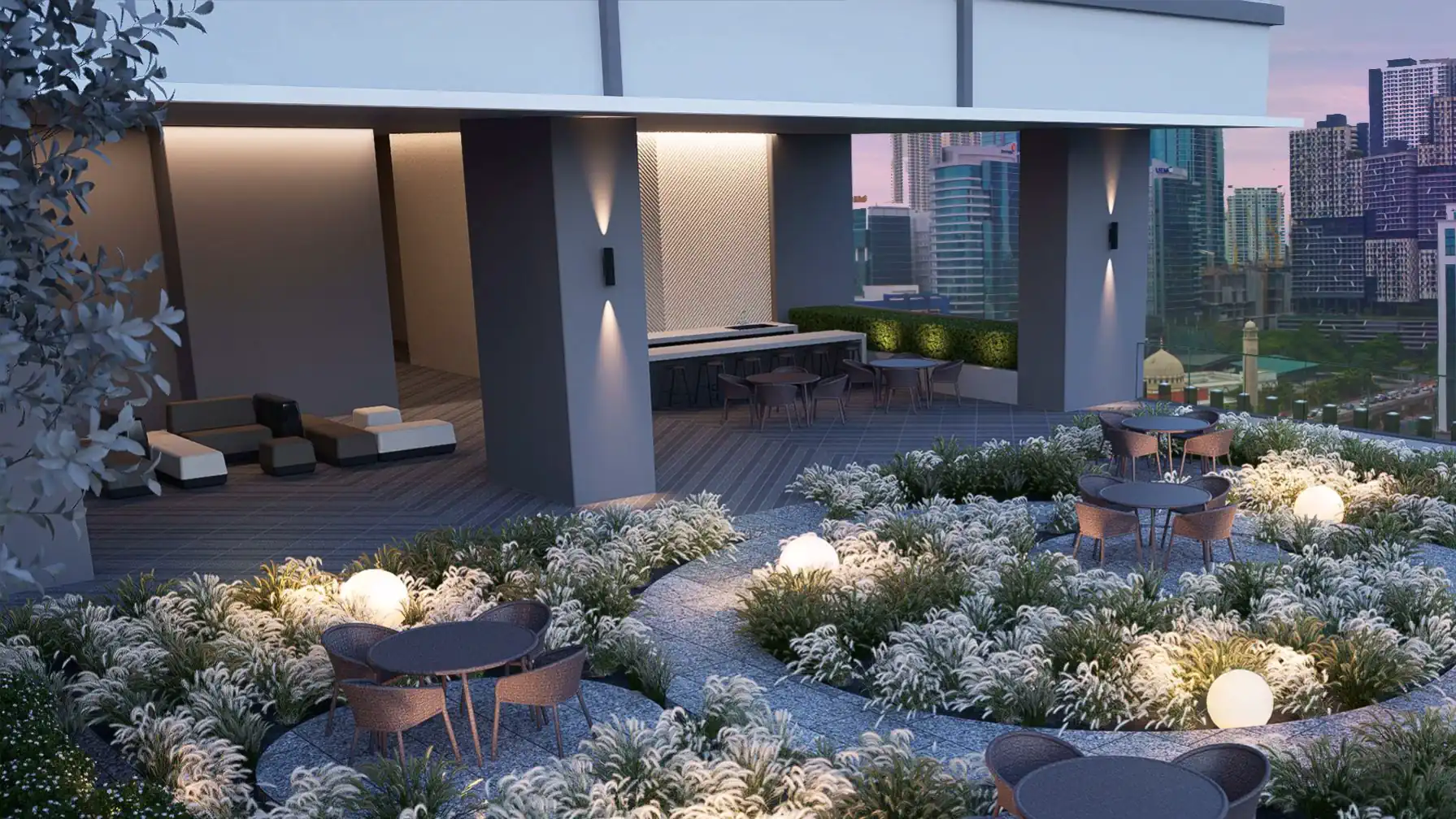 Khaya Residences Twilight Garden facility
